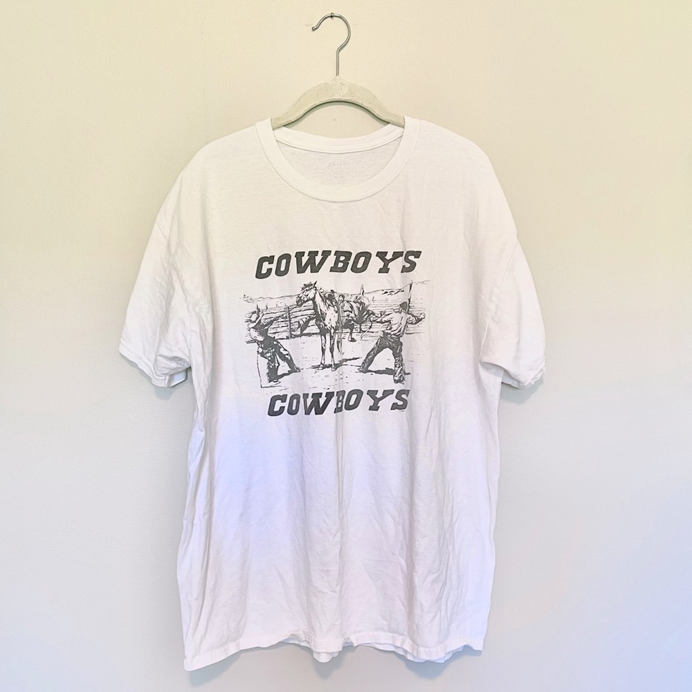 Brandy Melville Cowboys Cowboys Graphic Tee
